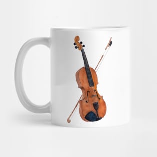 Fiddle watercolor Mug